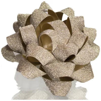 Gavesløyfe Champagne Glitter